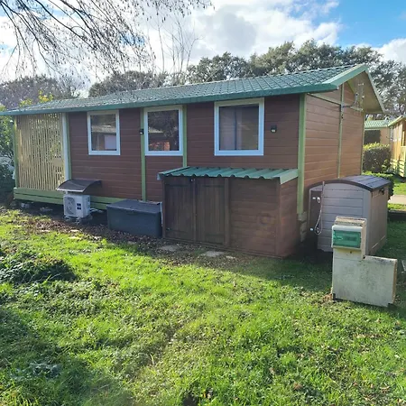 En Bois Climatise A 300 M De La Marina Di 6 Personnes