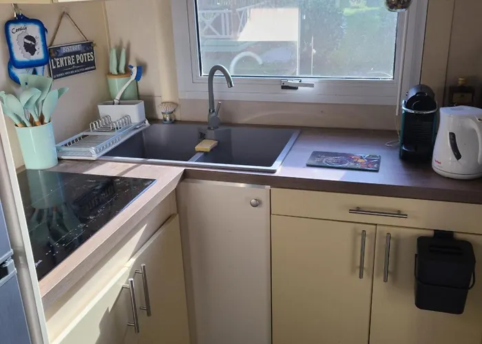 木屋 En Bois Climatise A 300 M De La Marina Di 6 Personnes Sorbo-Ocagnano