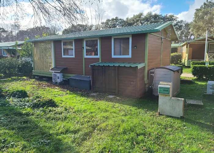 En Bois Climatise A 300 M De La Marina Di 6 Personnes
